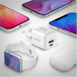 Ładowarka sieciowa USB C/A 20W/18W 3A Power delivery 3.0 QC3… | PartsPC.pl