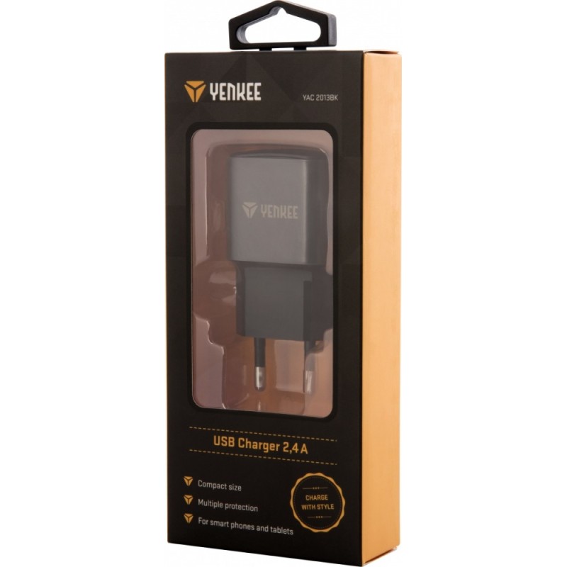 Ładowarka sieciowa USB A 12W 2.4A | PartsPC.pl