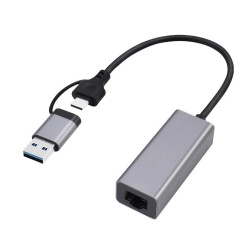Karta sieciowa USB 3.1 USB-A/USB-C | PartsPC.pl