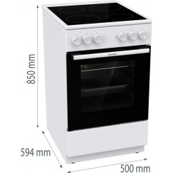 Kuchnia ceramiczna GEC5A41WG | PartsPC.pl