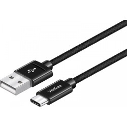 Kabel USB A 2.0 / USB C transfer danych 480Mb/s /3A | PartsPC.pl