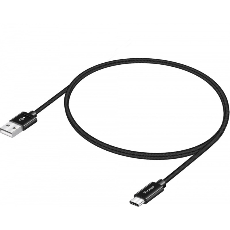 Kabel USB A 2.0 / USB C transfer danych 480Mb/s /3A | PartsPC.pl