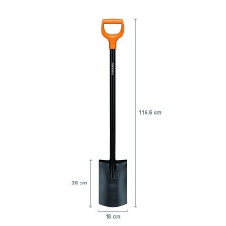 Szpadel prosty metalowy Solid 1066717 | PartsPC.pl
