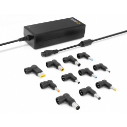 Zasilacz uniwersalny do laptopa 90W zestaw 11 wtyczek | PartsPC.pl