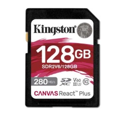 Karta pamięci SD 128GB React Plus 280/100/MB/s U3 V60 | PartsPC.pl