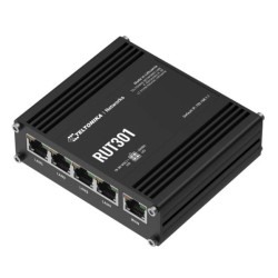 Router RUT301  4xLAN, 1xWAN, USB 2.0, 2xDI, 2xDO | PartsPC.pl