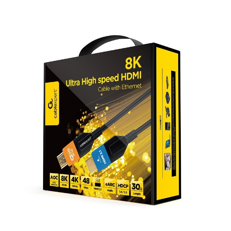 Kabel Ultra High speed HDMI AOC Series 8K 30M | PartsPC.pl