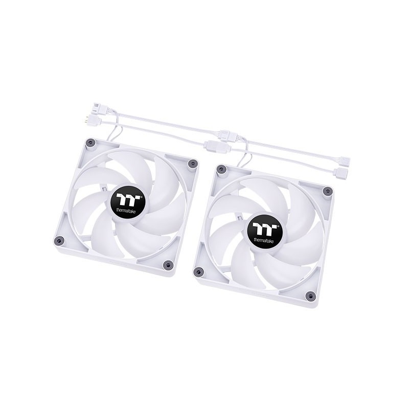 Wentylator - CT120 ARGB 12cm 2Pack Snow | PartsPC.pl