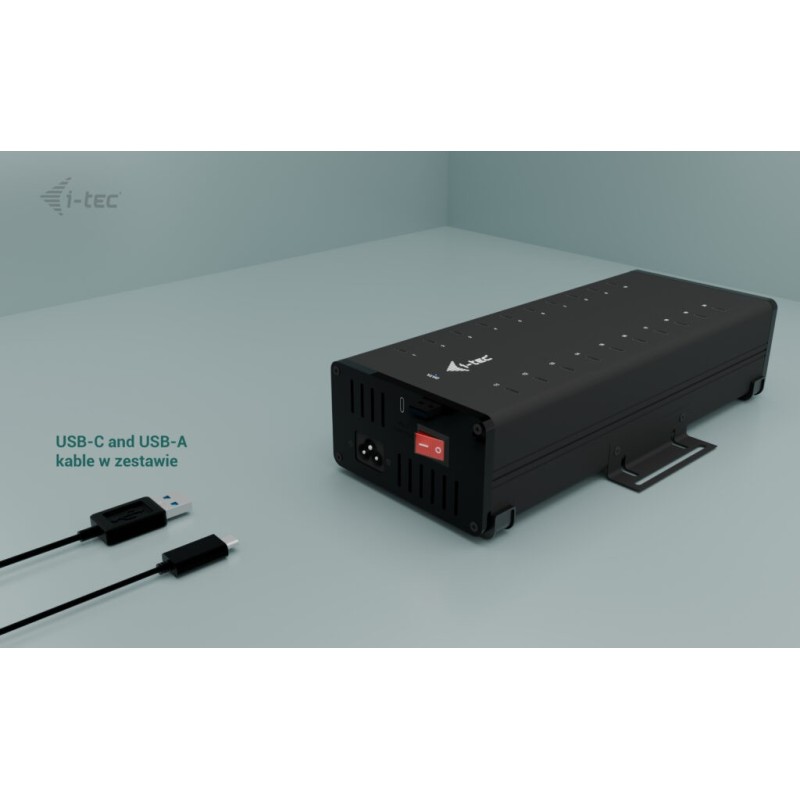 i-tec USB-C/USB-A Metal Charging + data HUB 15W per port 20x… | PartsPC.pl