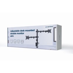 Ramię biurkowe na 2 monitory 17-32 cale 9kg | PartsPC.pl