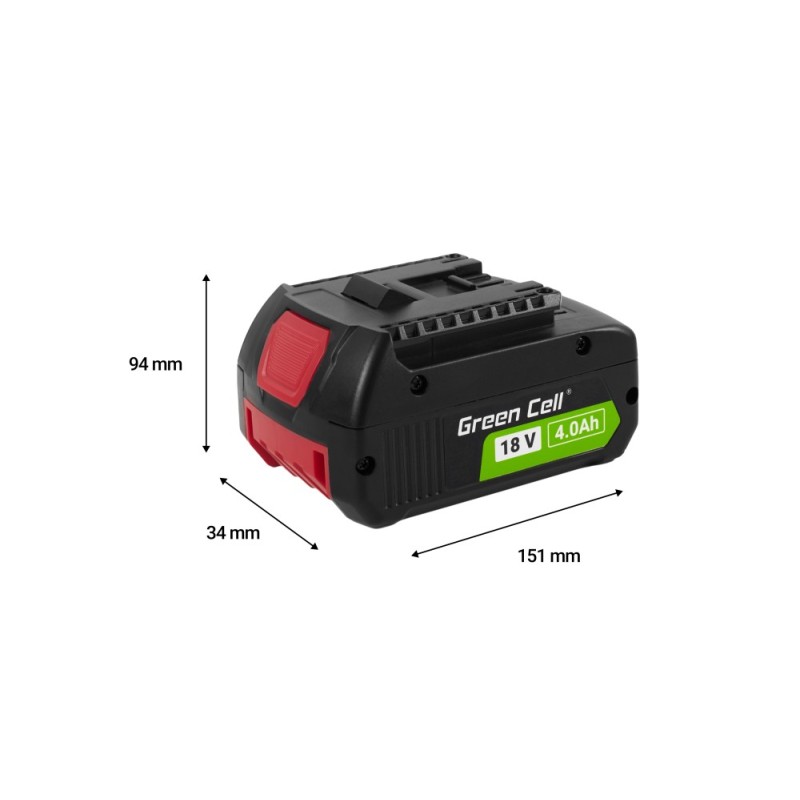Bateria do Bosch GBA 18V 4Ah zamiennik GBA 1600Z00038 | PartsPC.pl