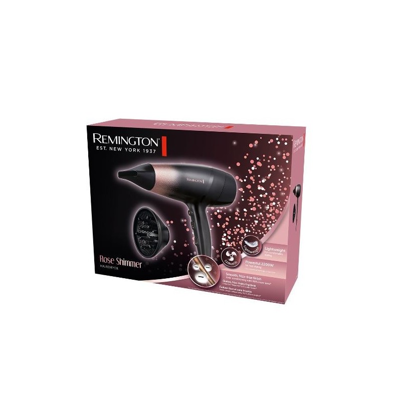 Suszarka do włosów Rose Shimmer  D5305 | PartsPC.pl