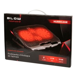 Podstawka chłodząca laptop 4 FAN HURRICANE | PartsPC.pl