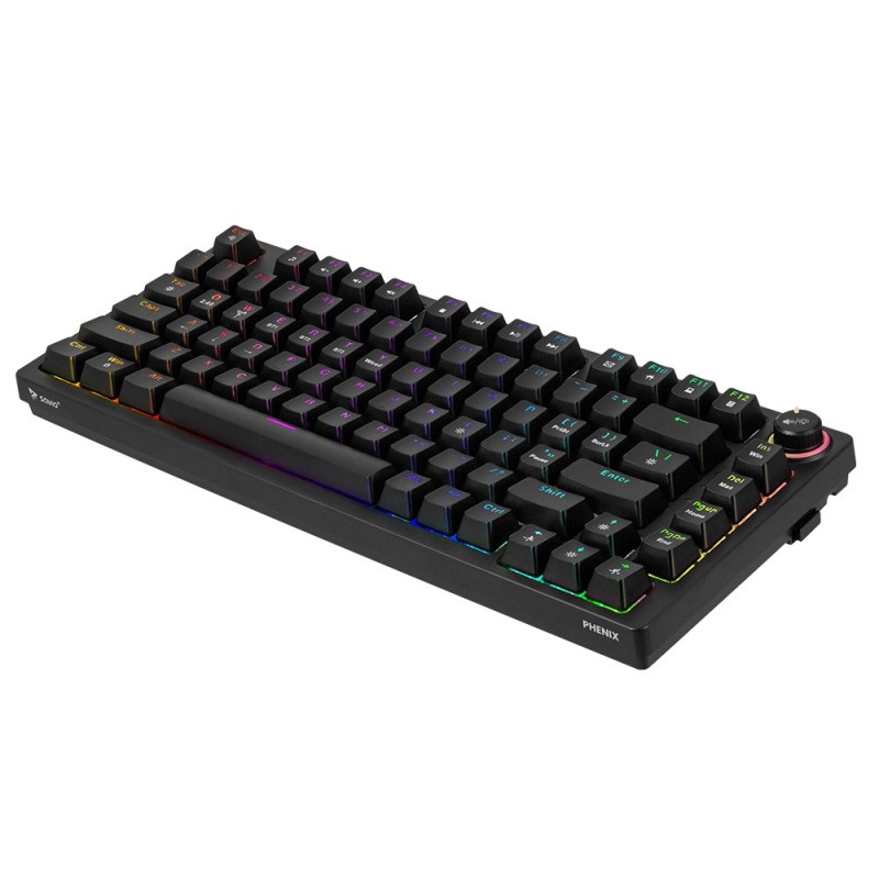 Klawiatura mechaniczna bezprzewodowa PHENIX Gateron Red Pro,… | PartsPC.pl