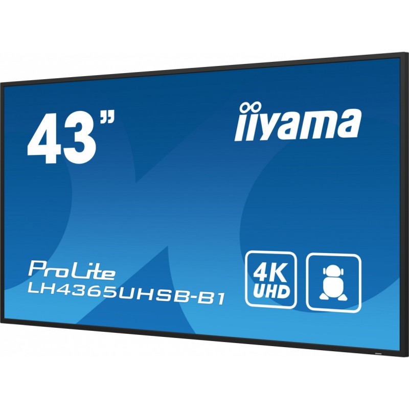 Monitor 43 cale LH4365UHSB-B1 24/7, IPS, ANDROID 11, 4K, 800… | PartsPC.pl