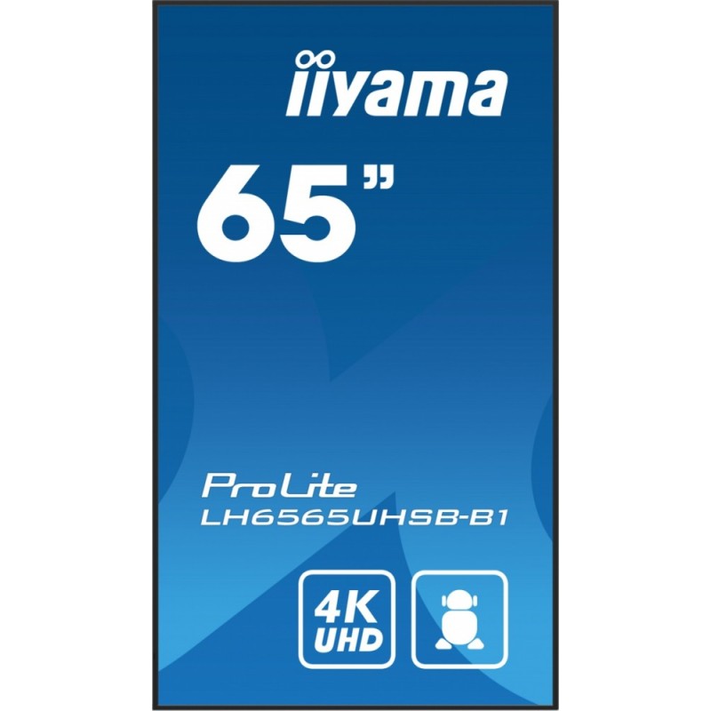 *IIYAMA 65'LH6565UHSB-B1, 24/7,IPS,ANDROID.11,4K,800cd, … | PartsPC.pl