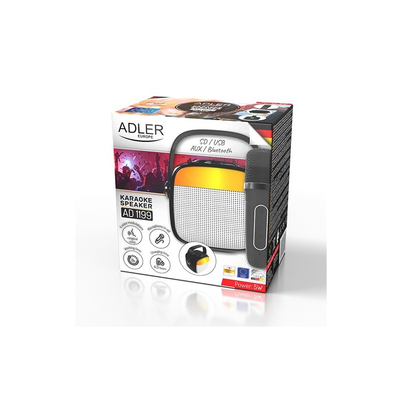 Głośnik karaoke AD1199B | PartsPC.pl