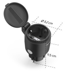 Gnizado WIFI zewnętrzne 2300W IP44 | PartsPC.pl