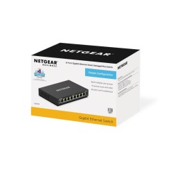 Przełącznik zarządzalny GS308E Switch 8xGE | PartsPC.pl