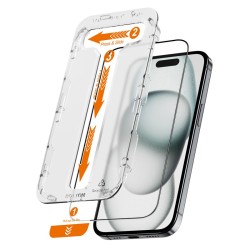Szkło hartowane EasyShield 2-Pack - iPhone 16 / iPhone 15 (2… | PartsPC.pl