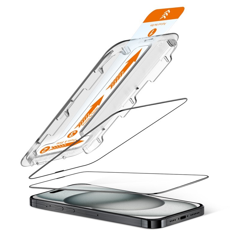 Szkło hartowane EasyShield 2-Pack - iPhone 16 / iPhone 15 (2… | PartsPC.pl