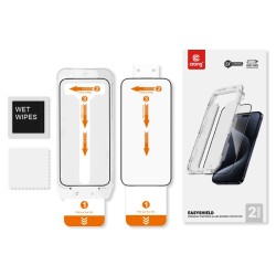 Szkło hartowane EasyShield 2-Pack - iPhone 16 / iPhone 15 (2… | PartsPC.pl