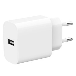 Ładowarka USB-A 2.4A biała | PartsPC.pl