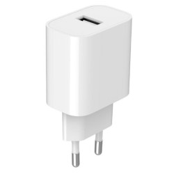 Ładowarka USB-A 2.4A biała | PartsPC.pl