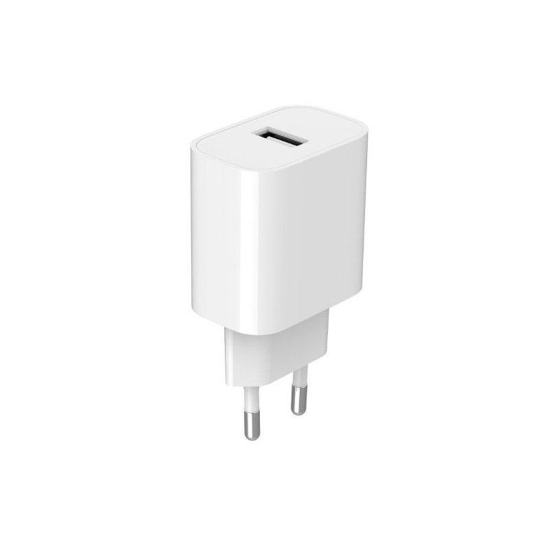 Ładowarka USB-A 2.4A biała | PartsPC.pl