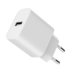 Ładowarka USB-A 2.4A biała | PartsPC.pl