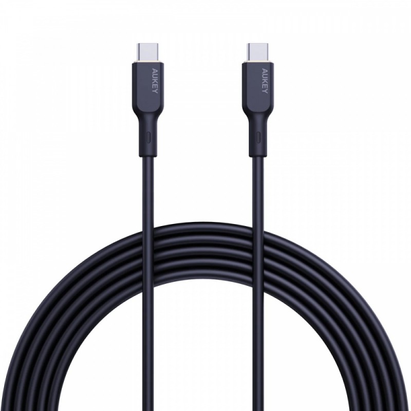 CB-SCC241 silikonowy kabel USB-C - USB-C | 1m | 5A | 240W PD | PartsPC.pl
