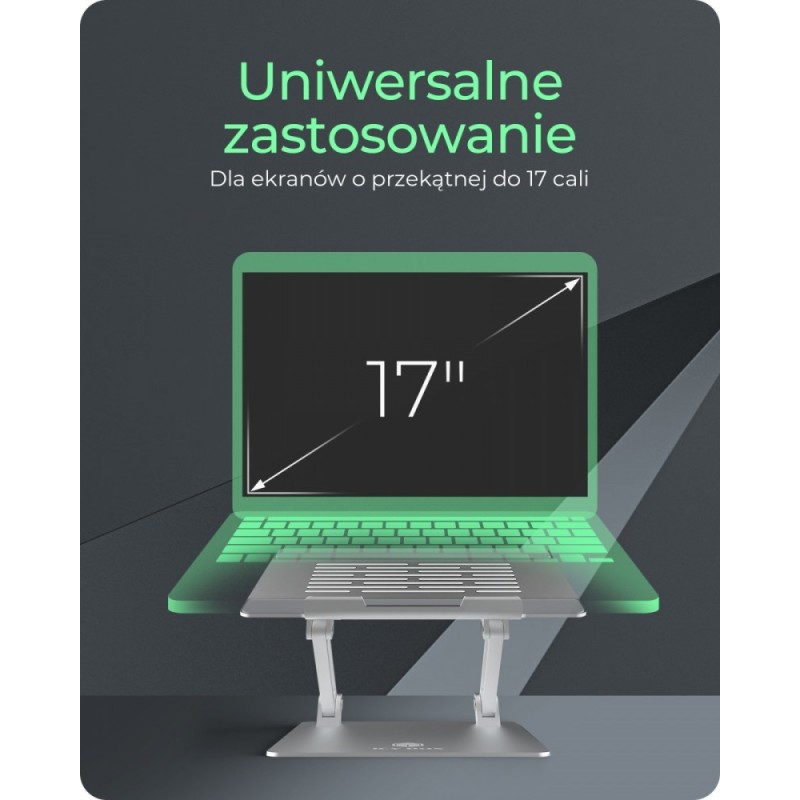 Uchwyt do notebooka IB-NH300  do 17 cali | PartsPC.pl