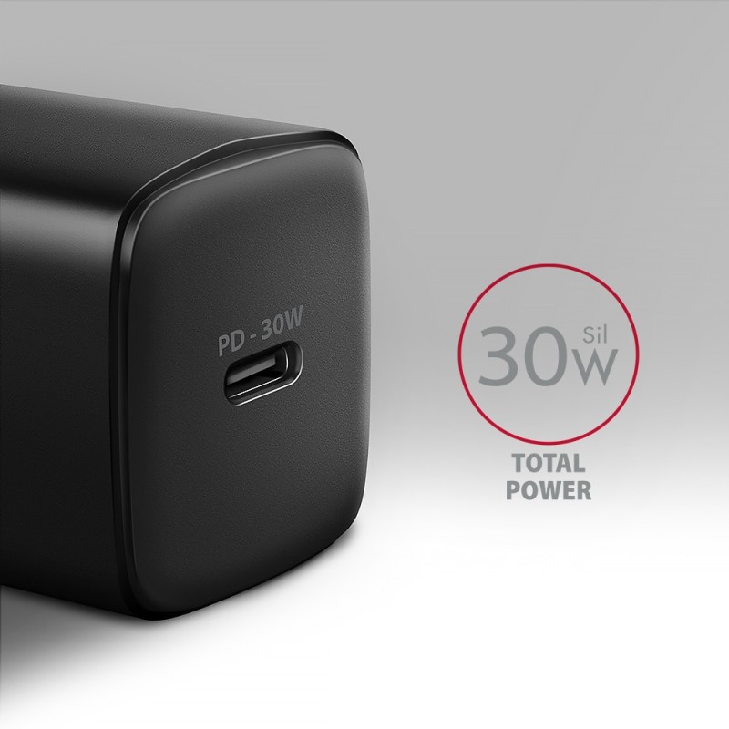 ACU-PD30 Ładowarka sieciowa PD 30W, 1x port USB-C, PD3.0/QC3… | PartsPC.pl