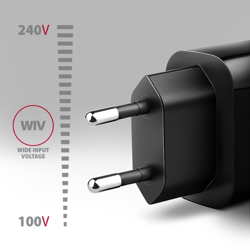 ACU-QC18 Ładowarka sieciowa QC 18W, 1x port USB-A, QC3.0/AFC… | PartsPC.pl