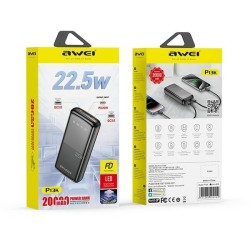Powerbank 20000mAh P13K 22,5W 2xUSB + USB-C | PartsPC.pl