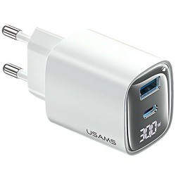 Ładowarka sieciowa 30W GaN LED USB+USB-C CC229 Fast Charging… | PartsPC.pl