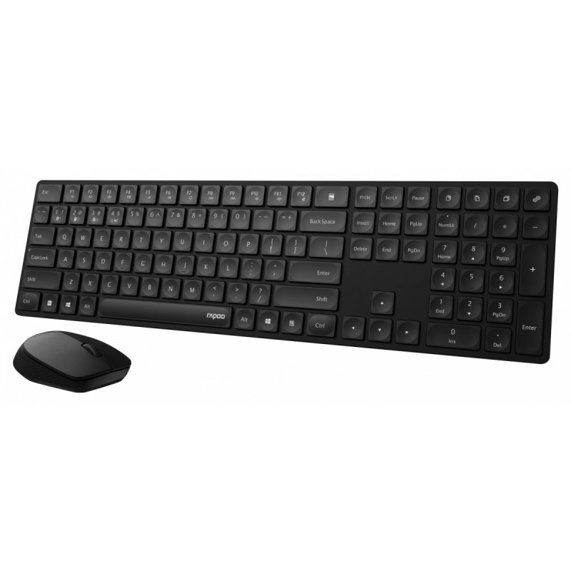 Zestaw 8020M bezprzewodowy Czarny | PartsPC.pl
