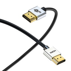 Kabel HDMI v 2.0 2m SLIM 4K 60Hz | PartsPC.pl