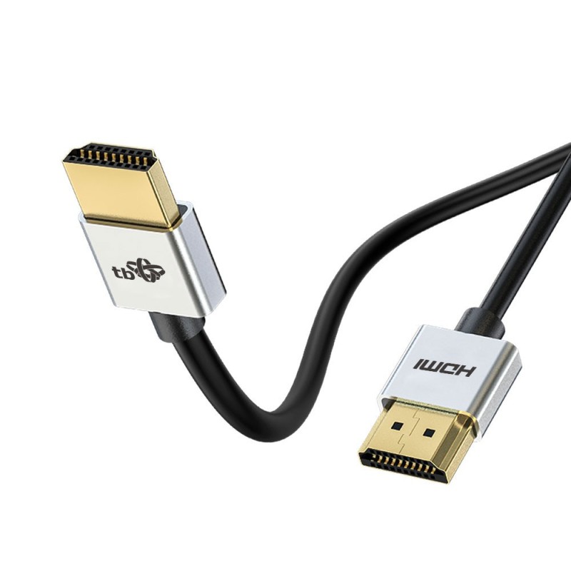 Kabel HDMI v 2.0 2m SLIM 4K 60Hz | PartsPC.pl