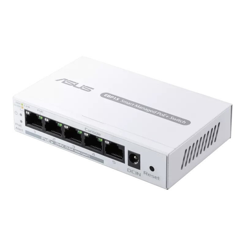 Przełącznik Smart EBP15 5xGE (4xPoE+ 60W) | PartsPC.pl
