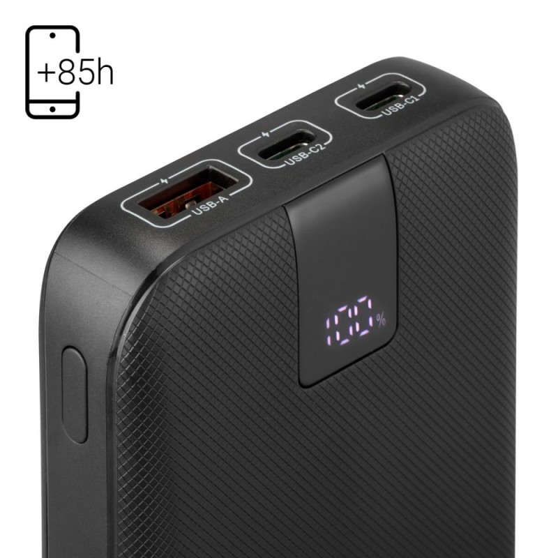 Power pack PD 10000 mAh Antracyt | PartsPC.pl