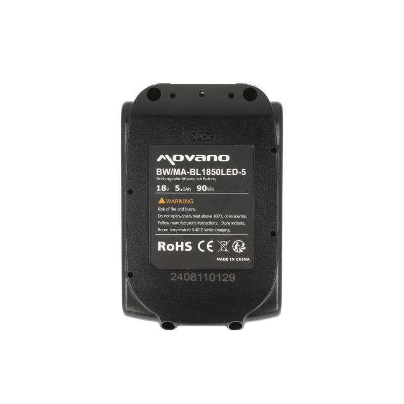 Bateria Movano do Makita BL1830, BL1850 (5000 mAh) | PartsPC.pl