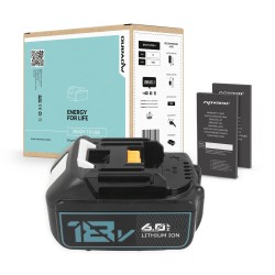 Bateria Movano do Makita BL1830, BL1850 (6000 mAh) | PartsPC.pl