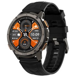 Smartwatch FW110 Titan Chronos Czarny | PartsPC.pl