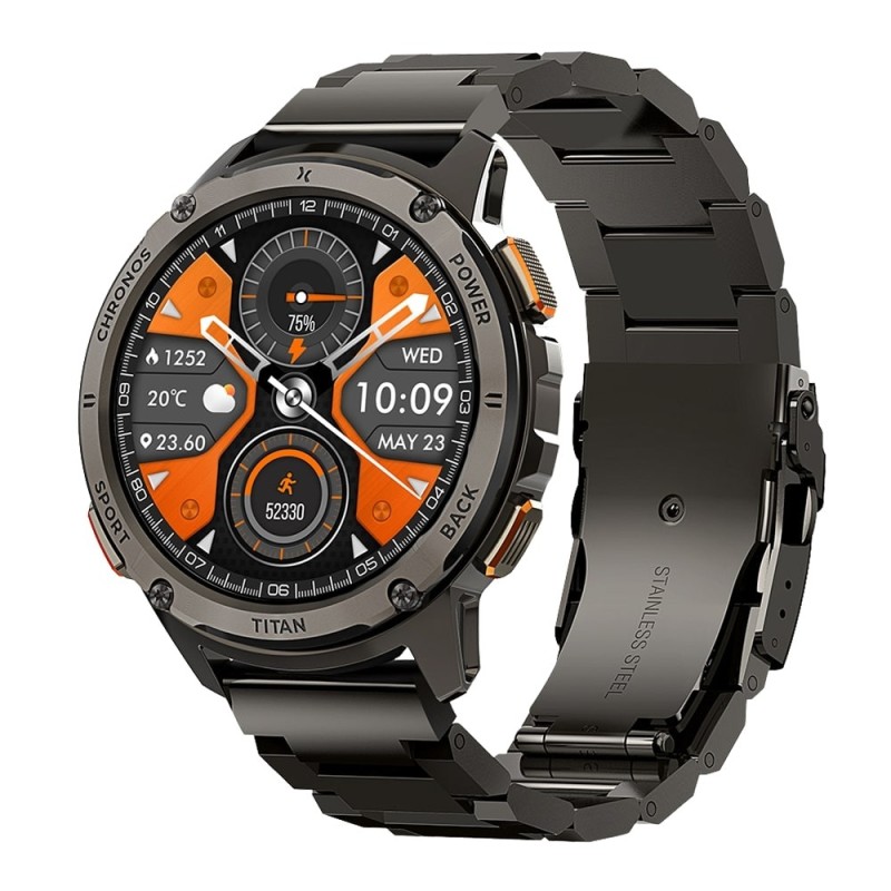 Smartwatch FW110 Titan Chronos Czarny | PartsPC.pl
