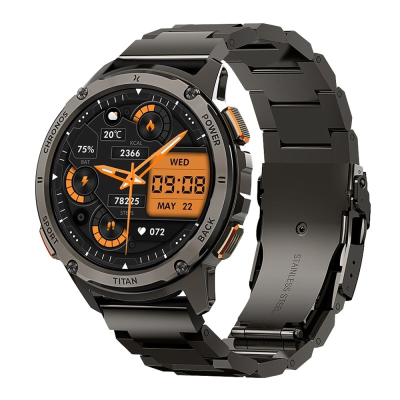 Smartwatch FW110 Titan Chronos Czarny | PartsPC.pl