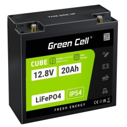 Akumulator CUBE LiFePO4 20Ah 12V/12.8V 256Wh | PartsPC.pl