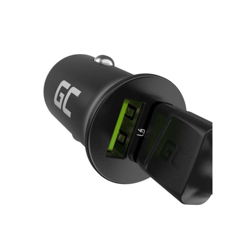 Ładowarka samochodowa GC PowerRide Nano36 36W 6A 2x USB-A | PartsPC.pl