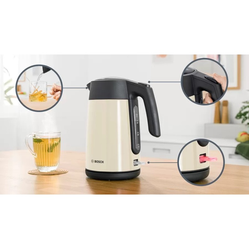 Czajnik TWK7L467 1,7l beżowy | PartsPC.pl