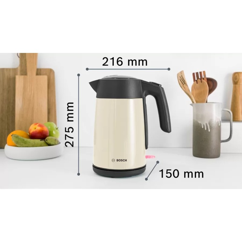 Czajnik TWK7L467 1,7l beżowy | PartsPC.pl